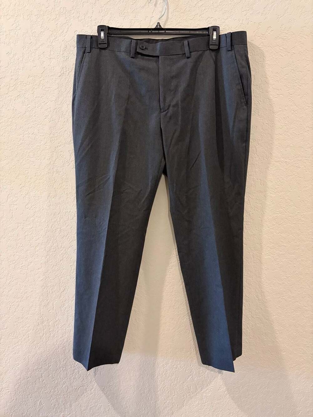 Van Heusen Flat Front Straight Leg Dress Pants